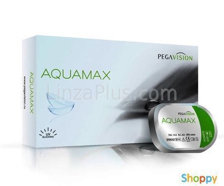 Контактные линзы AQUAMAX на 2 недели   (6 шт.)