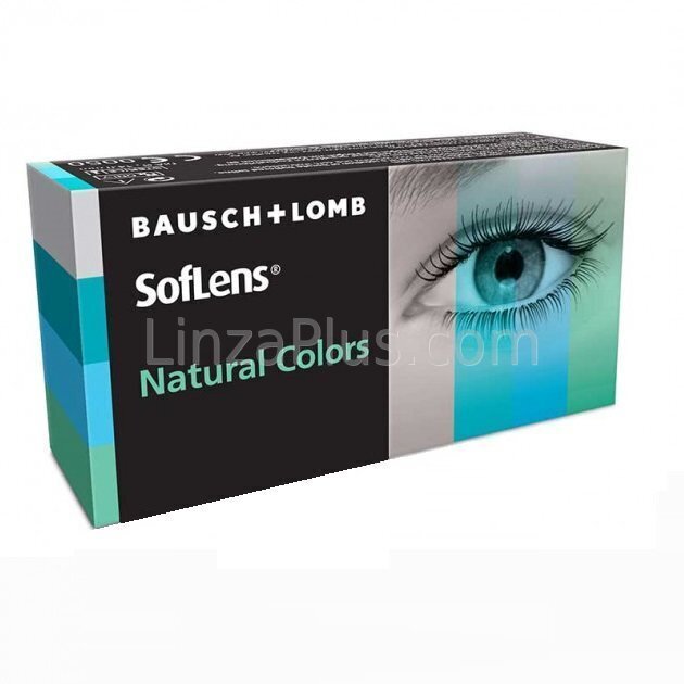 Цветные контактные линзы Bausch&Lomb SofLens Natural Colors (2 шт.) (1)